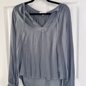 Bella Dahl Tie Neck Blouse